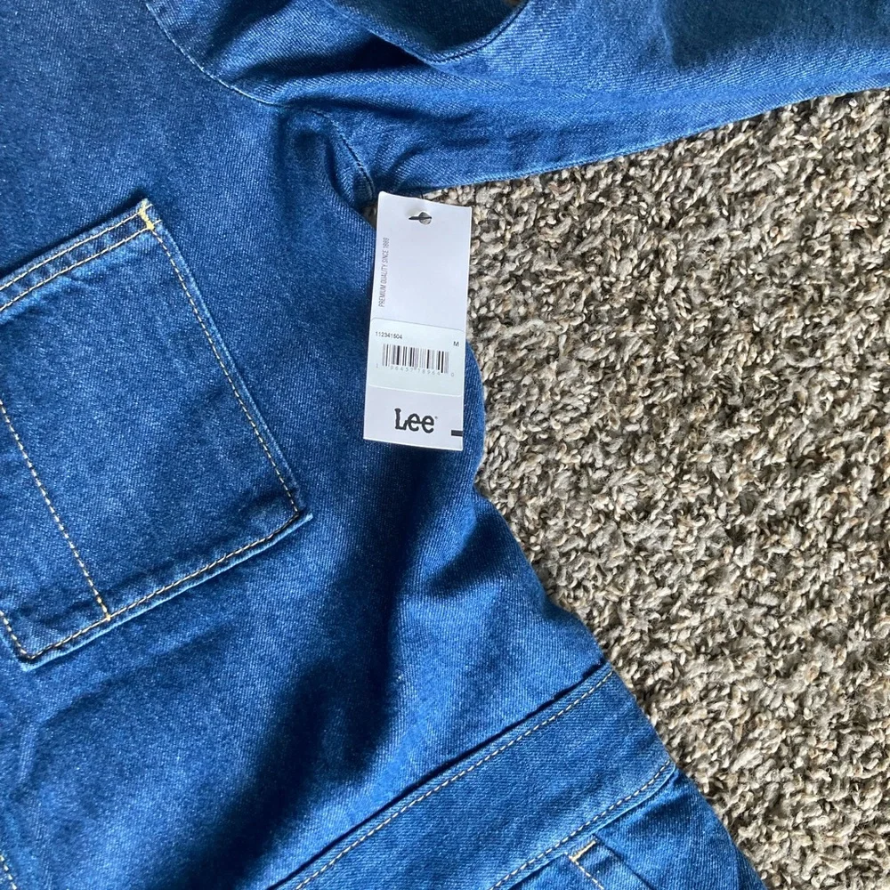 Lee Union-Alls Denim Jumpsuit Women’s M - Picture 5 of 11